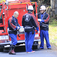 写真：採燈大護摩供