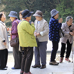 写真：採燈大護摩供
