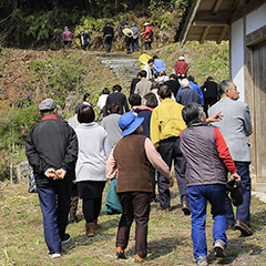 写真：採燈大護摩供