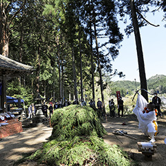 写真：2023採燈大護摩供