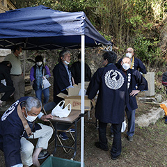 写真：2023採燈大護摩供